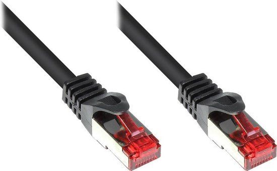 Good Alcasa 8060-050S netwerkkabel 5 m Cat6 S/FTP Zwart