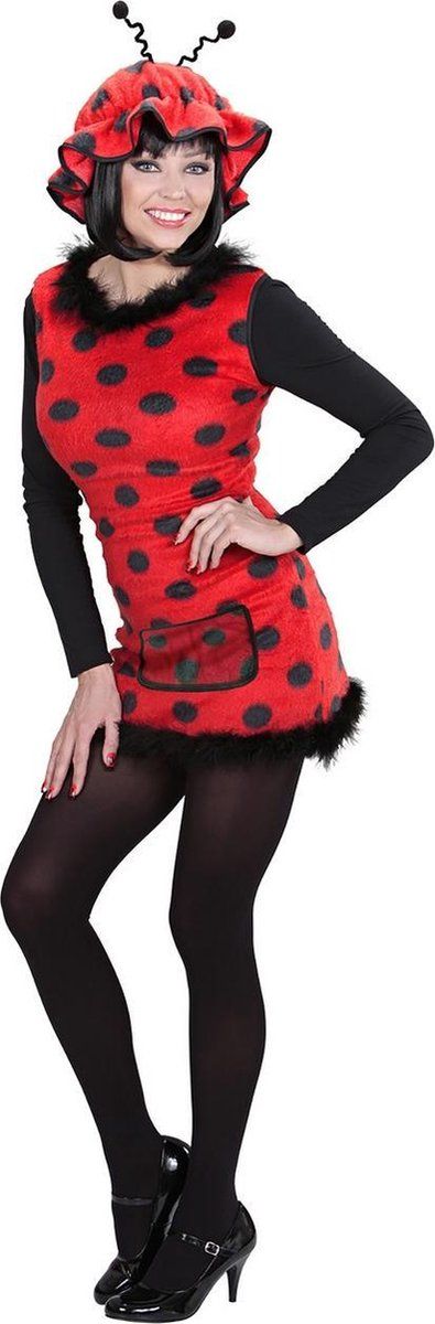 Widmann Lieveheersbeest Kostuum | Vrouw | Medium | Carnaval