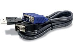 TRENDnet TK-CU06 - KVM kabel - 1.8m - Zwart