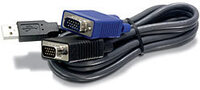 TRENDnet 1.8m USB/VGA