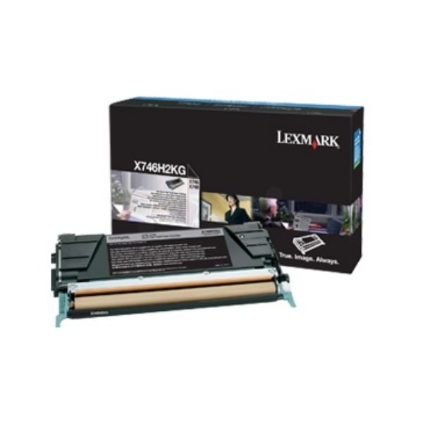 Lexmark X746H3KG Zwarte Toner Cartridge - 12000 Pagina's - Compatibel met Lexmark X 746 DE/748 DE/DTE