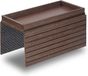 DETOR table d'appoint avec boîte de rangement (31,5 x 14 cm)