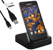 mumbi USB-dockingstation voor Samsung Galaxy S4 / S3 / S2 met datakabel