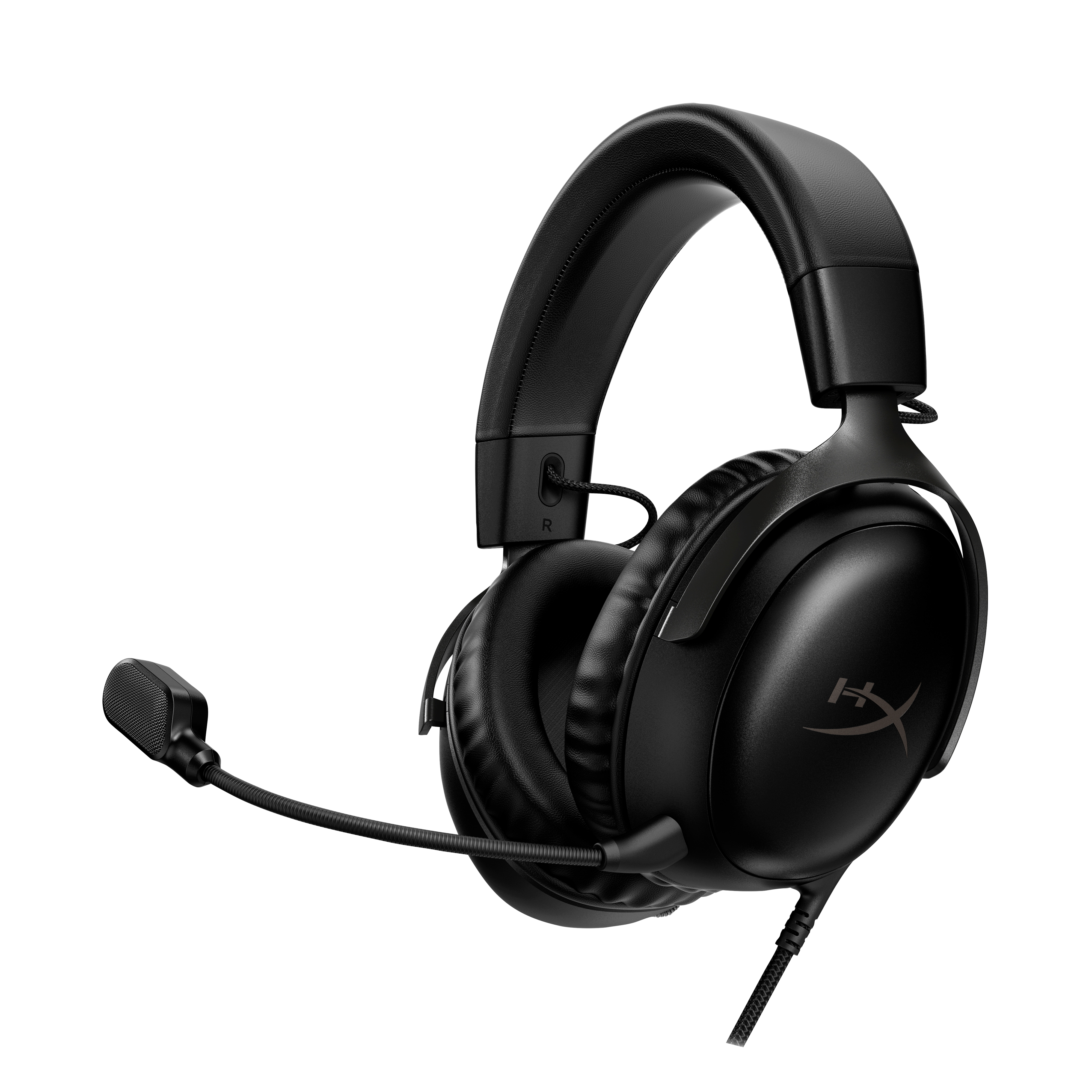 HyperX Cloud III Gaming Headset - Black - Wired - DTS Headphone:X 2.0 - PC, PS5, PS4, Xbox Series X|S, Xbox One, Nintendo Switch, Mac, Mobile