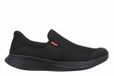 MBT SF-Modena III Slip On Heren Sneakers Zwart Leer Synthetisch