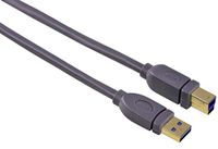 Hama USB 3.0-kabel 3 m verguld