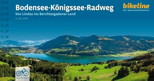 Esterbauer Verlag Radtourenbücher - Bodensee - Königssee Radweg von Lindau ins Berchtesgadener Land