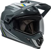 Bell MX-9 Adventure MIPS Alpine Houtskool Zilver Adventure Helm