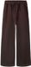 NAME IT pantalon de jogging jambe large Chocolat Prune