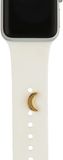 123watches sieraad - maan goud - Geschikt voor Apple Watch series 1/2/3/4/5/6/7/8/9/10/11/12/SE/SE2/SE3/Ultra/Ultra 2/Ultra 3/Ultra 4