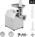 Royal Catering Hachoir RCFW 70-600ECO - 600W - 70 kg/h - Argent/Rouge