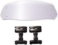 Puig 6320H Multiregulable Vizier Clip-on, Rook