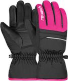 Reusch Alan Junior Unisex Roze-zwart Kinderen Maat 5,5 Gevoerd, Waterafstotend, Winddicht Vingerhandschoenen