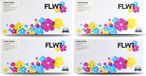 FLWR - Samsung P4092C rainbow kit toner cartridges - zwart en kleur