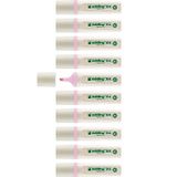 edding 24 EcoLine highlighter - pastelroze - 10 markeerstiften