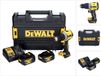 DeWalt DCD 805 M2T perceuse-visseuse à percussion sans balai 18 V 90 Nm + 2x batterie 4,0 Ah + chargeur + TSTAK
