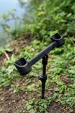 Korum Adjustable Butt Cup Buzz Bar Zwart
