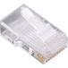 BEL Stewart Connectors 1400-1000-06 Prise modulaire pour câble rond Prise, droite Nombre de pôles : 10P10C Verre (transparent) 1 pièce(s)