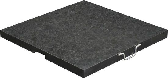 Garden Impressions Hawaii granieten parasolvoet - 90 kg - royal antraciet