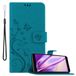 Cadorabo Étui pour Honor 7A / Huawei Y6 PRIME 2018 en FLEURS BLEU