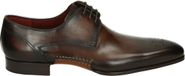 Magnanni 24566 Nette herenschoenen Heren veterschoen Bruin Maat 44
