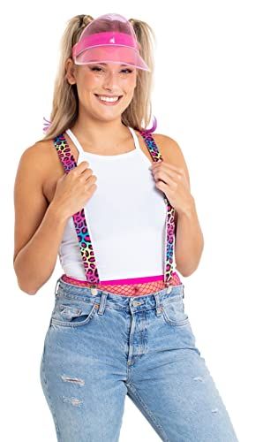 Folat - Regenboogkleurige Panter Bretels