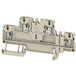 Weidmüller 2675060000 Borne de passage 3,5 mm Borne à poussoir, Connexion par fiche Beige foncé 50 pièce(s)