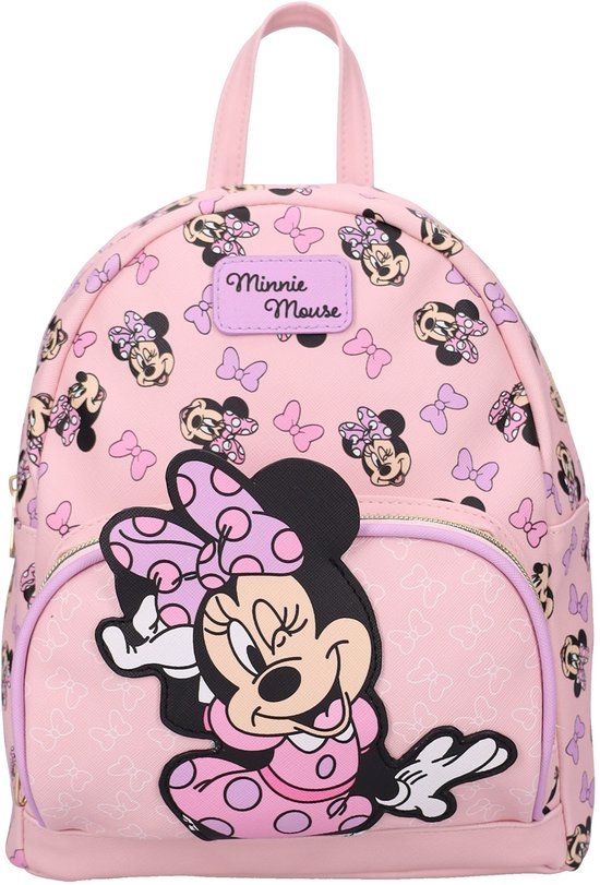 Disney Minnie Mouse Rugzak - Schoolrugzak - Carry The Cuteness - Roze - Polyurethaan