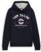 Tom Tailor Hoodie-sweatshirt met logoprint - Maat S - Sky Captain Blue