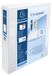 EXACOMPTA KreaCover personaliseerbare harde map met 2 vakken - 2 D-ringen 40 mm - A4 maxi