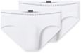 Schiesser 2PACK Rio-Slip Cotton Flex - Heren - Onderbroek wit