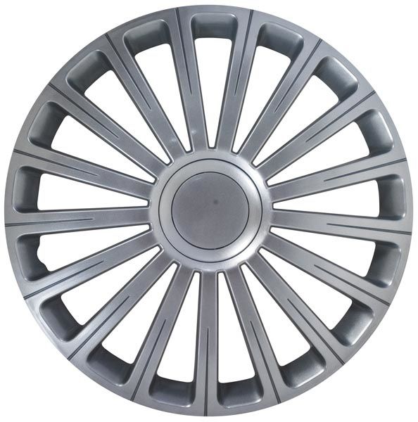 Radical 15-inch Silver + Chrome Ring Set