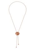 PURELEI Ketting Shell Drop Roségoud