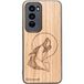 Bewood Étui En Bois Pour Oppo Reno 12 Pro 5g, Motif Chêne Loup