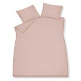 Vandyck Dekbedovertrek PURE 66 cotton hemp sepia pink 2-persoons (200x200/220 )