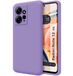 Tumundosmartphone Vloeibare siliconen beschermhoes voor Xiaomi Redmi Note 12 4G, violet
