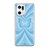 ERT GROUP mobiel telefoonhoesje voor Oppo FIND X5 PRO origineel en officieel erkend Babaco patroon Butterflies 001