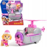 Spin Master Paw Patrol Skye Hélicoptère jouet avec figurine - Édition de Noël