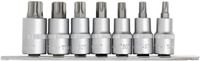 Draper Expert 1/2" TX-STAR® bitdoppenset op rail, 7-delig
