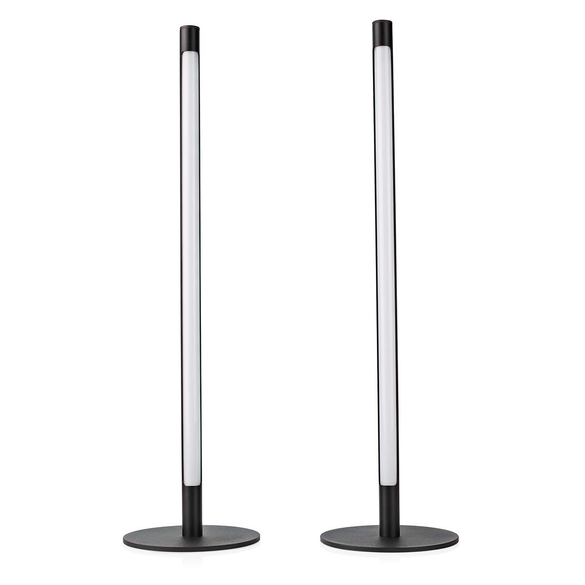 Nedis SmartLife Wi-Fi Smart Table Lamp - 36W - RGB - 600lm - Dimmable - Metal - 2 Pack