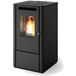Punto Fuoco – Poêle à granulés 8 kW – Évacuation arrière 8 cm – Classe A+ 5 étoiles – Volume chauffable 140-200 m³ – Réservoir 11 kg
