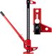 Wiltec Farm Jack – Jeu de pinces professionnel, mécanisme de levage de 60 pouces avec une capacité de charge allant jusqu'à 3000 kg et une hauteur de levage maximale de 135 cm, avec pince supérieure
