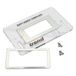 Trend Mal Scharnierfreesmal Voor Ter Plaatse Frezen, Transparant Acryl, Temp/Bh/A