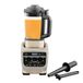 Ninja Foodi Blender & Soepmaker, 10 Auto-iQ-programma's, 1,7L Glazen Kan | Warm & Koud Blender, Ingebouwd Verwarmingselement, Stamper, Schoonmaakprogramma & Borstel, 1000W, Steengouden HB150EUSTGD