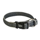 Nobby Halsband Mesh Air grijs M-L 32 mm, 40-55 cm