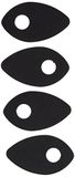 Puig Blinker montageplaten set bekleding Puig Honda zwart