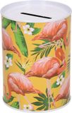 Duckiez Nv Lg-Imports Spaarpot geel flamingo 7.5 x 10 cm
