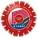 Carat DIAMANTZAAG ASFALT Ø350x20,00MM, CA CLASSIC - CAC3502000