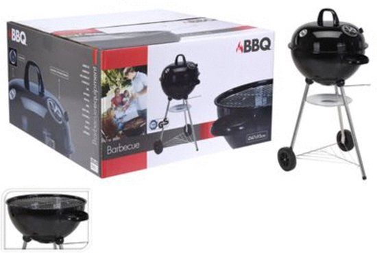 Nampook ProGarden Barbecue bolvormig zwart