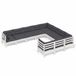 vidaXL 10-delige Loungeset met Kussens Grenenhout Wit